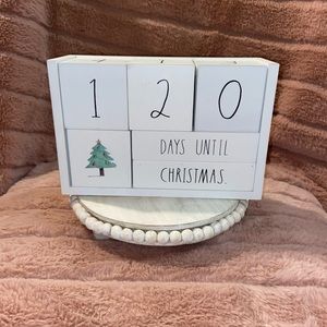 Rae Dunn countdown calendar